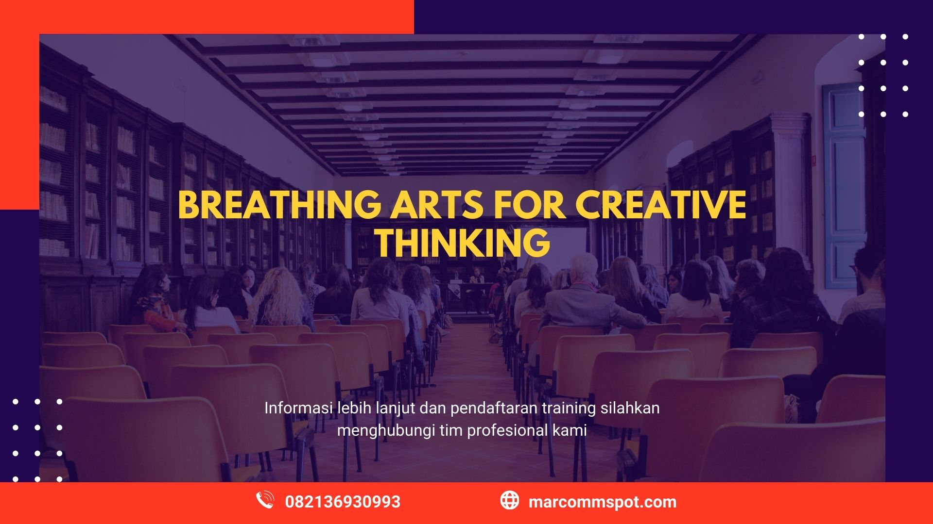 TRAINING BREATHING ARTS FOR CREATIVE THINKING JOGJA