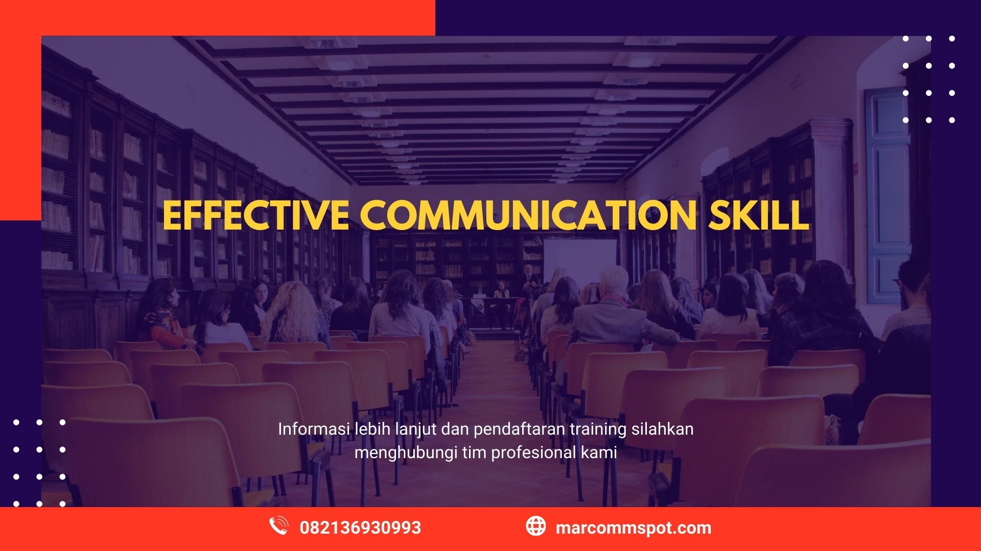 TRAINING EFFECTIVE COMMUNICATION SKILL JOGJA