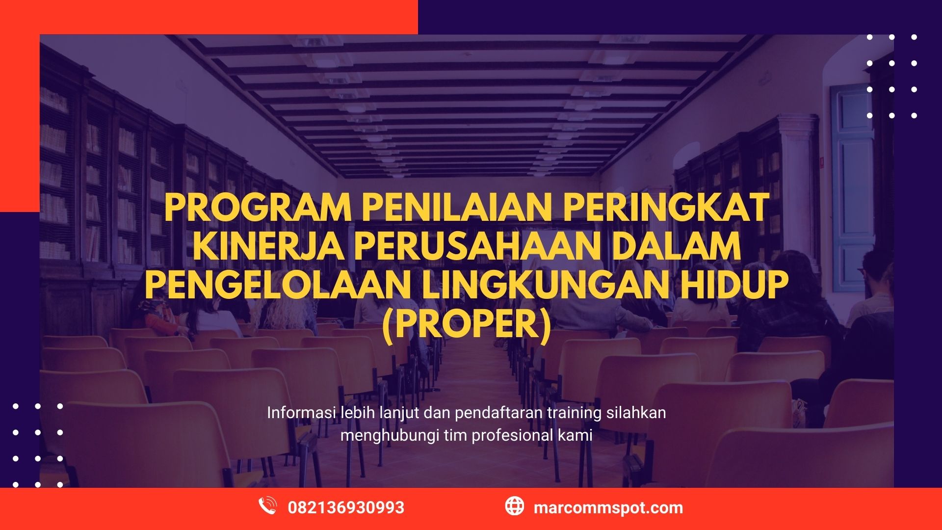 TRAINING PROGRAM PENILAIAN PERINGKAT KINERJA PERUSAHAAN JOGJA