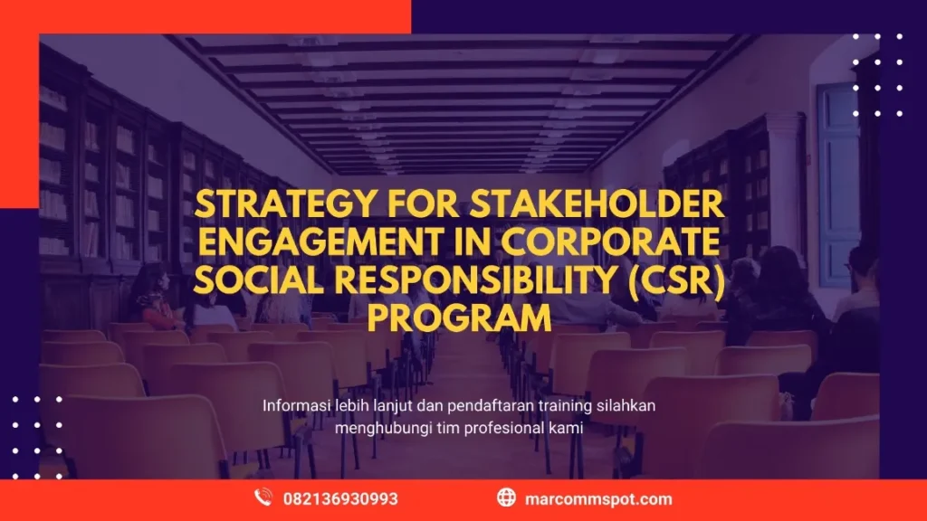 TRAINING STRATEGY FOR STAKEHOLDER ENGAGEMENT JOGJA