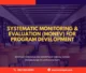 TRAINING SYSTEMATIC MONITORING & EVALUATION JOGJA