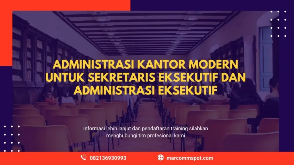 PELATIHAN ADMINISTRASI KANTOR MODERN JAKARTA