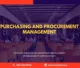 PELATIHAN PURCHASING PROCUREMENT MANAGEMENT JAKARTA
