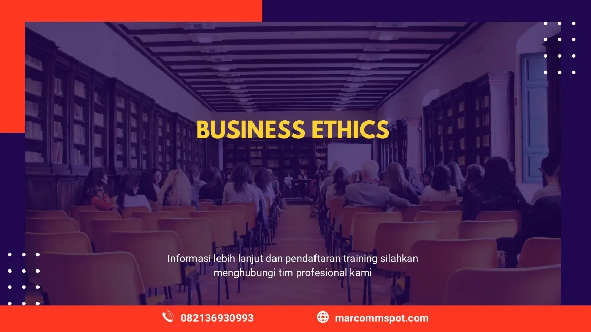 TRAINING BUSINESS ETHICS JOGJA
