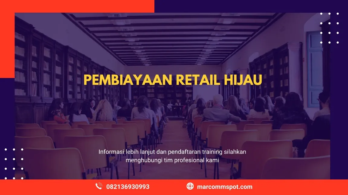TRAINING PEMBIAYAAN RETAIL HIJAU JOGJA