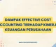 Dampak jangka pendek & panjang