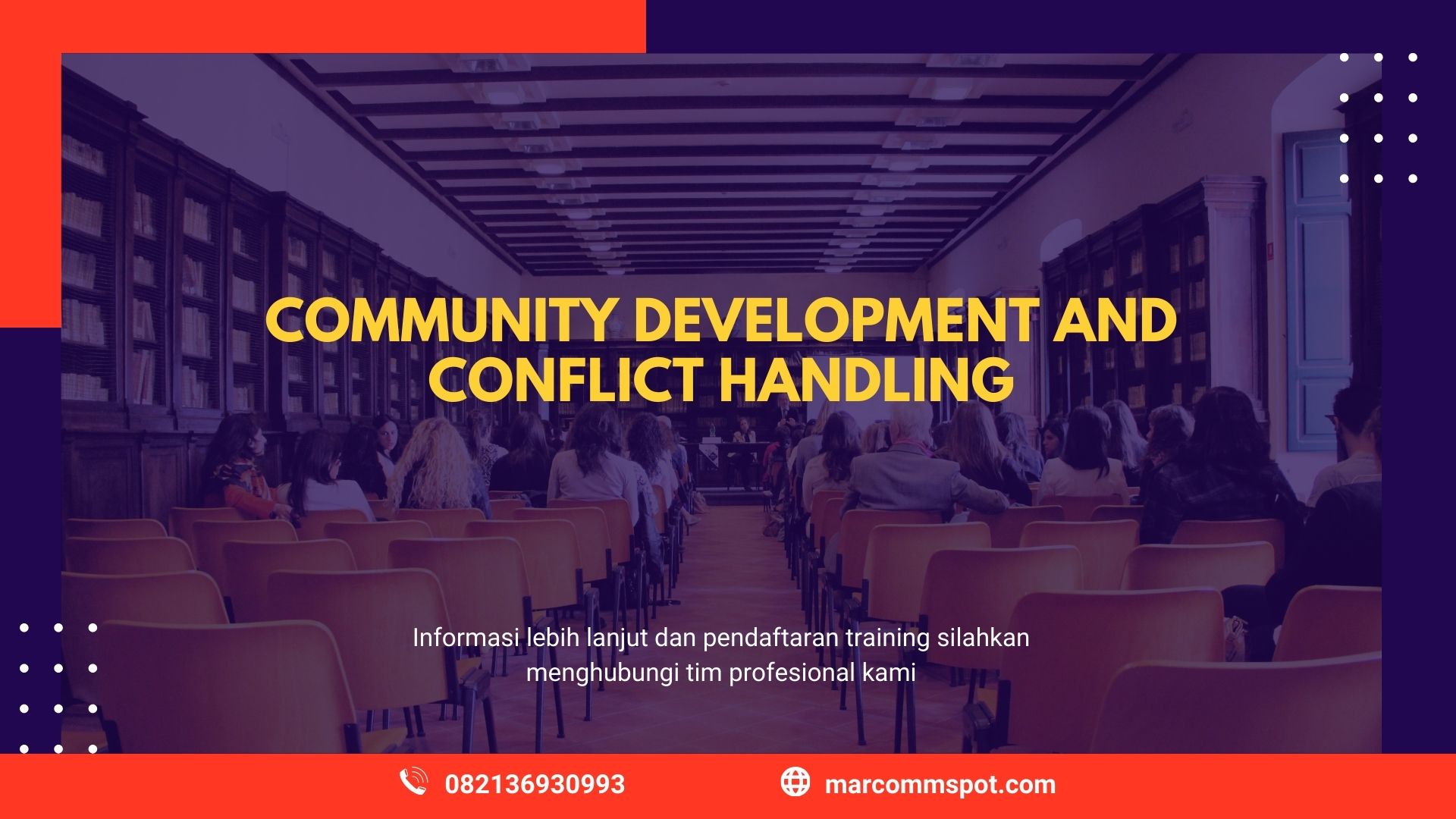TRAINING COMMUNITY DEVELOPMENT JOGJA