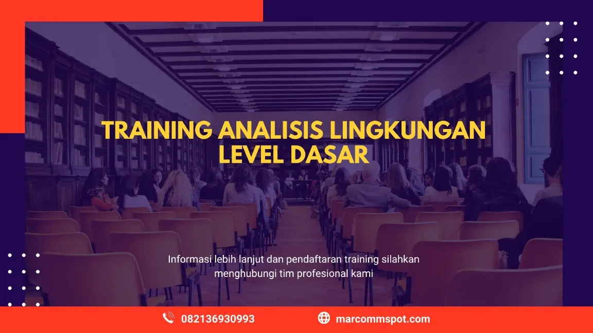 TRAINING ANALISIS LINGKUNGAN LEVEL DASAR JOGJA